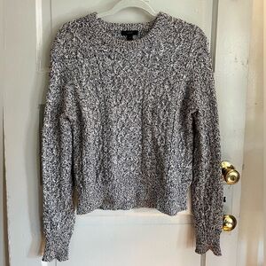 Medium J.Crew Cable Knit Crew Neck Sweater
